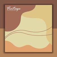 background design template, with an abstract style and vintage colors, suitable for use as a flyer background design vector