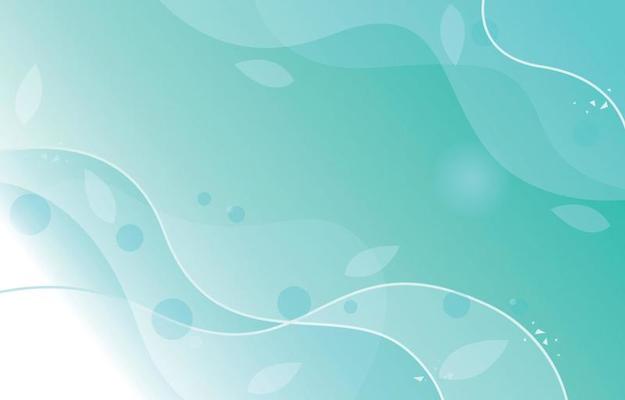 Wave Fluid Liquid Mint Green Turquoise Abstract Background