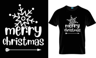 Christmas T-shirt Design vector