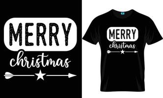 Christmas T-shirt Design vector