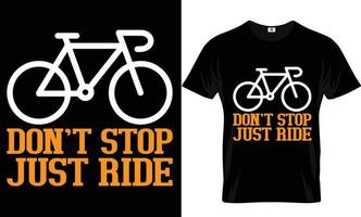Cycling T shirt Design vector