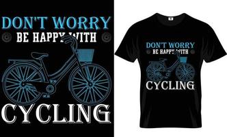 diseño de camiseta de ciclismo vector