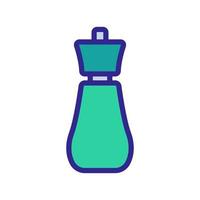 kind of salt shaker icon vector outline illustration