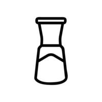 type of seasoning container icon vector outline illustration