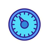 mechanical silent stopwatch icon vector outline illustration