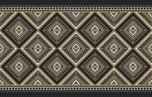 patrón geométrico étnico abstracto marrón. diseño para fondo, ilustración, papel tapiz, tela, textura, batik, alfombra, ropa, bordado