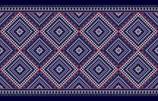 patrón geométrico étnico abstracto. diseño para fondo, ilustración, papel tapiz, tela, textura, batik, alfombra, ropa, bordado vector