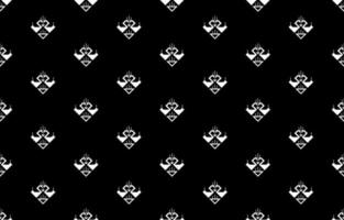 Geometric ethnic seamless pattern traditional design for background, illustration, wallpaper, fabric, clothing, batik, carpet, wrapping, embroidery
