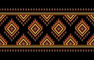 Ethnic seamless pattern. Traditional native style. design for background, illustration, wallpaper, fabric, texture, batik, carpet, embroidery vector