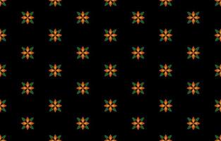 Ethnic seamless pattern. Colorful decorative flower. Native traditional. design for background,wallpaper,wrapping,texture,fabric,batik,cappet,clothing,embroidery vector