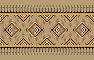 Geometric ethnic seamless pattern traditional design for background, illustration, wallpaper, fabric, clothing, batik, carpet, embroidery vector