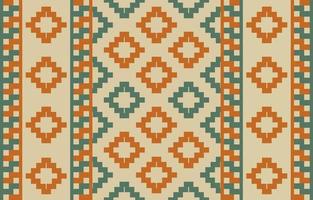 Geometric ethnic seamless pattern. Traditional tribal style. Design for background,illustration,texture,fabric,wallpaper,clothing,carpet,sarong,batik,embroidery vector