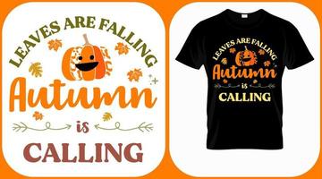 Leaves are falling autumn is calling. Autumn season hand  written phrase. Colorful fall season hand drawn slogan. Autumn theme lettering vector phrases. Scrapbooking elements for harvest party.