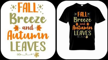 Fall breeze and autumn leaves. Autumn season hand  written phrase. Colorful fall season hand drawn slogan. Autumn theme lettering vector phrases. Scrapbooking elements for harvest party.