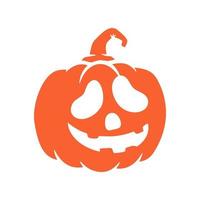 halloween pumpkins Jack O Lanterns faces. pumpkin icon. Scary Halloween pumpkin. vector