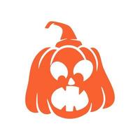 halloween pumpkins Jack O Lanterns faces. pumpkin icon. Scary Halloween pumpkin. vector