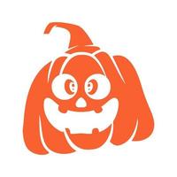 halloween pumpkins Jack O Lanterns faces. pumpkin icon. Scary Halloween pumpkin. vector