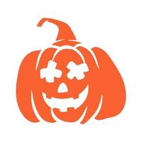 halloween pumpkins Jack O Lanterns faces. pumpkin icon. Scary Halloween pumpkin. vector