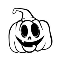 halloween pumpkins Jack O Lanterns faces. pumpkin icon. Scary Halloween pumpkin. vector