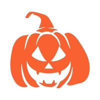 halloween pumpkins Jack O Lanterns faces. pumpkin icon. Scary Halloween pumpkin. vector