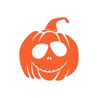 halloween pumpkins Jack O Lanterns faces. pumpkin icon. Scary Halloween pumpkin. vector