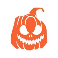 halloween pumpkins Jack O Lanterns faces. pumpkin icon. Scary Halloween pumpkin. vector