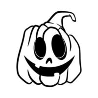 halloween pumpkins Jack O Lanterns faces. pumpkin icon. Scary Halloween pumpkin. vector