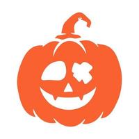 halloween pumpkins Jack O Lanterns faces. pumpkin icon. Scary Halloween pumpkin. vector