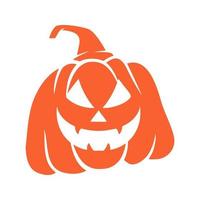 halloween pumpkins Jack O Lanterns faces. pumpkin icon. Scary Halloween pumpkin. vector