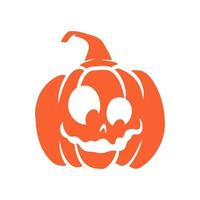 halloween pumpkins Jack O Lanterns faces. pumpkin icon. Scary Halloween pumpkin. vector