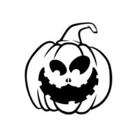 halloween pumpkins Jack O Lanterns faces. pumpkin icon. Scary Halloween pumpkin. vector