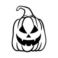 halloween pumpkins Jack O Lanterns faces. pumpkin icon. Scary Halloween pumpkin. vector