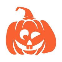 halloween pumpkins Jack O Lanterns faces. pumpkin icon. Scary Halloween pumpkin. vector