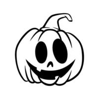 halloween pumpkins Jack O Lanterns faces. pumpkin icon. Scary Halloween pumpkin. vector