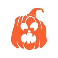 halloween pumpkins Jack O Lanterns faces. pumpkin icon. Scary Halloween pumpkin. vector