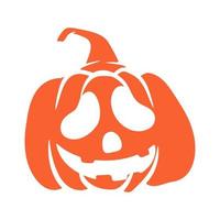 halloween pumpkins Jack O Lanterns faces. pumpkin icon. Scary Halloween pumpkin. vector