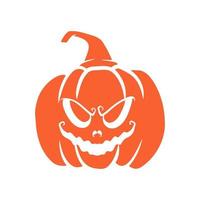 halloween pumpkins Jack O Lanterns faces. pumpkin icon. Scary Halloween pumpkin. vector