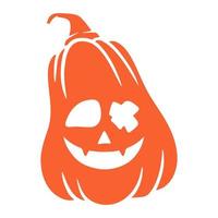 halloween pumpkins Jack O Lanterns faces. pumpkin icon. Scary Halloween pumpkin. vector