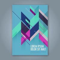 minimal geometric shapes design background for business annual report book cover brochure flyer poster vector