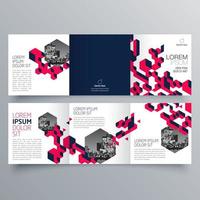 Brochure design 512 vector