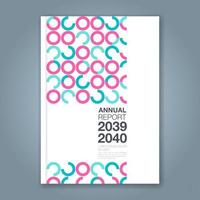 minimal geometric shapes design background for business annual report book cover brochure flyer poster vector