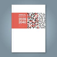 minimal geometric shapes design background for business annual report book cover brochure flyer poster vector