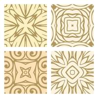 tiles patterns seamless design in Vector illustration Free Vector