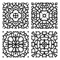patrones de azulejos diseño sin costuras en ilustración vectorial vector gratis