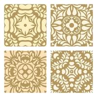 tiles patterns seamless design in Vector illustration Free Vector