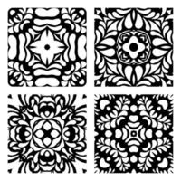 tiles patterns seamless design in Vector illustration Free Vector