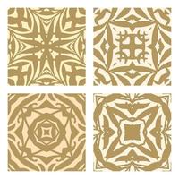 tiles patterns seamless design in Vector illustration Free Vector