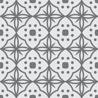 azulejos gris patrones diseño sin costuras en ilustración vectorial vector gratis