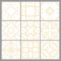 tiles patterns seamless design vector
