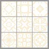 tiles patterns seamless design vector